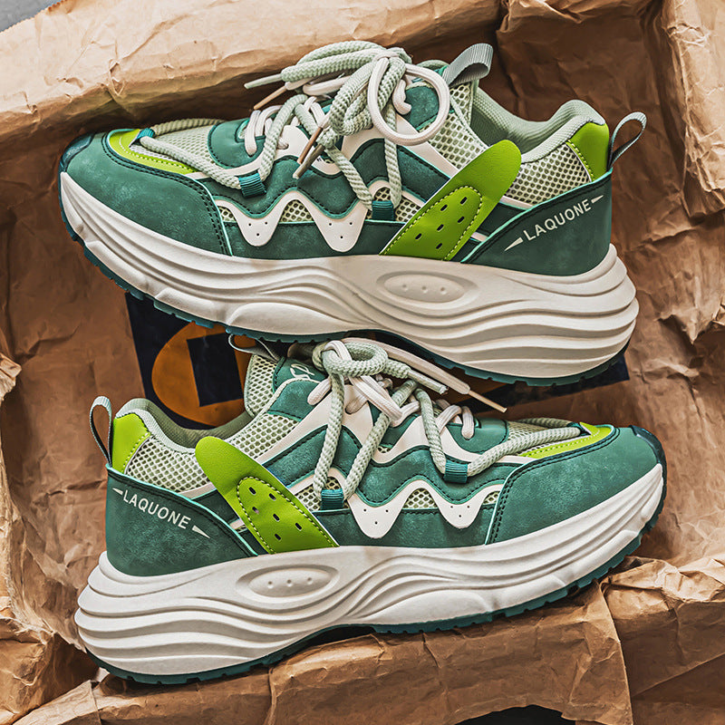 Breathable Shoes With A Thick Sole