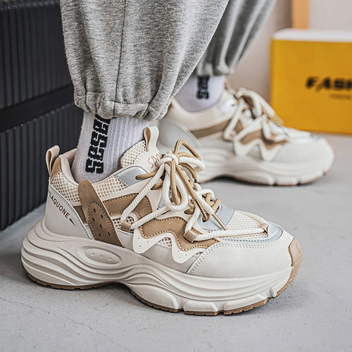 Breathable Shoes With A Thick Sole