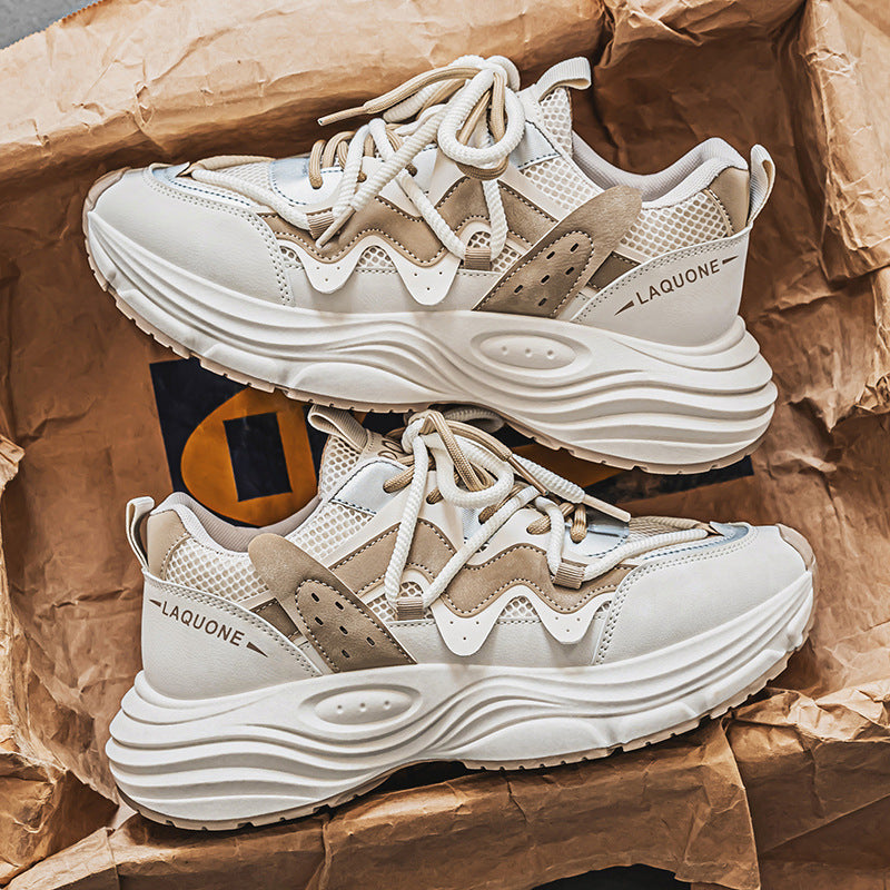 Breathable Shoes With A Thick Sole