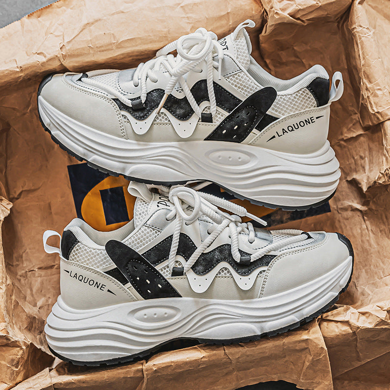 Breathable Shoes With A Thick Sole